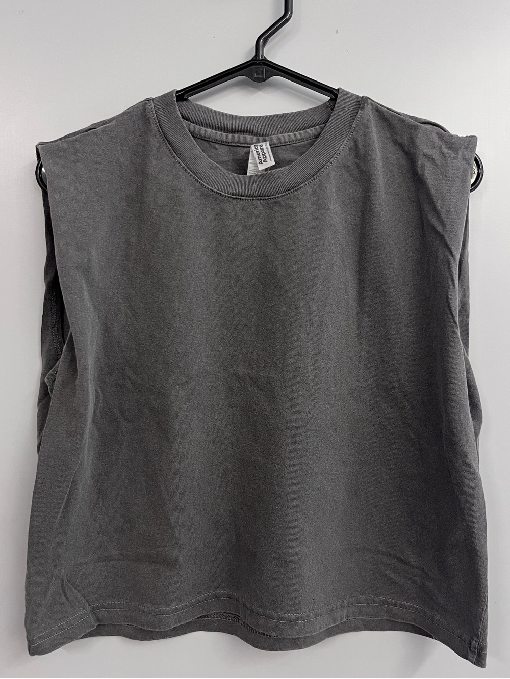 Women's Crop Top American Apparel NEW Heavyweight Muscle Tee